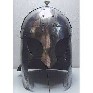 Arthurian Medieval Helmet King Arthur's knights helmet 14.5" tall
